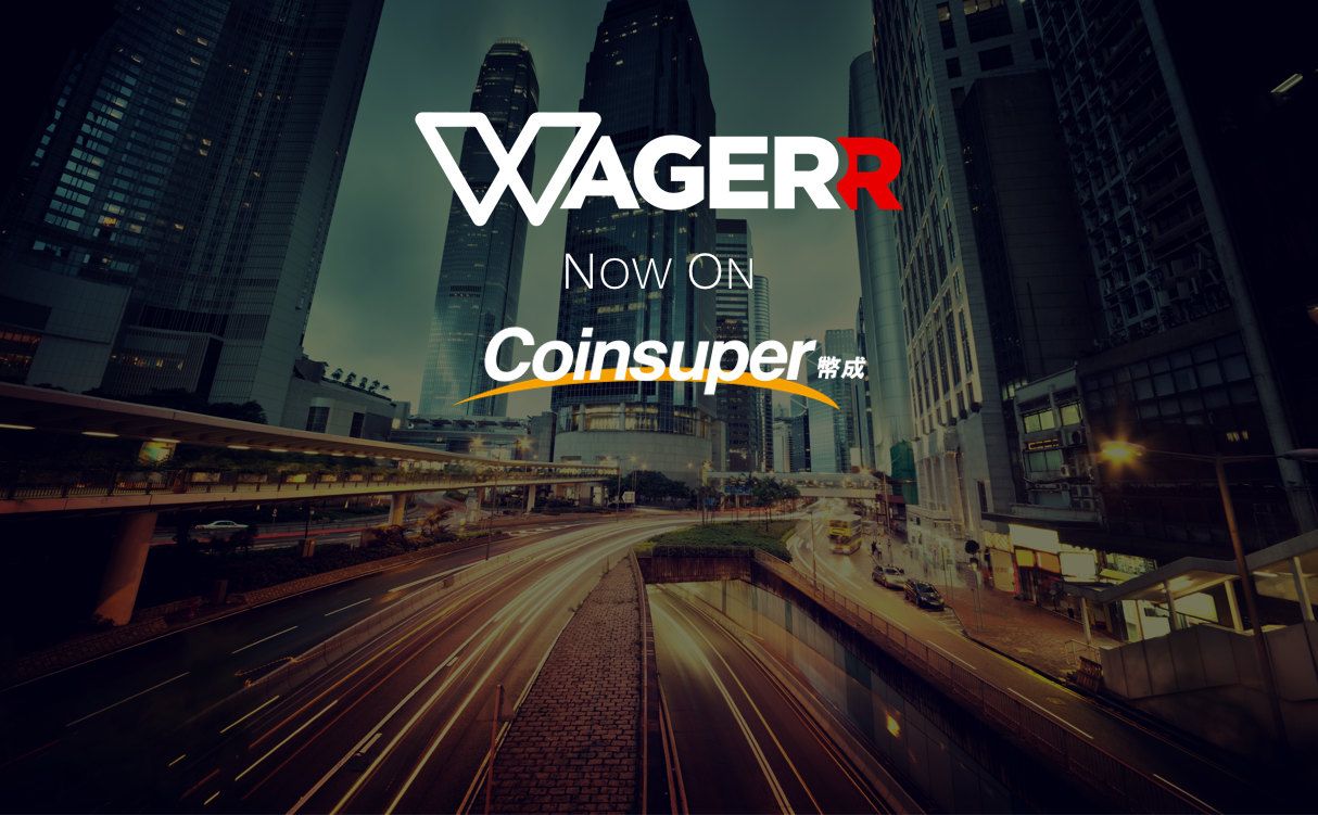 Coinsuper Exchange lists Wagerr (WGR)!