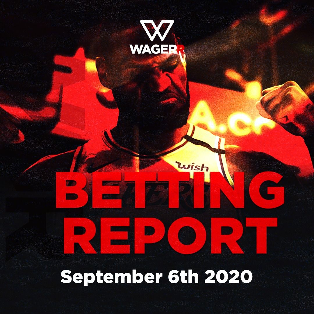 Wagerr Betting Report: September 6